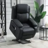 HOMCOM Riser And Recliner Chair Power Lift Reclining Chair With Remote, Black 2 HOMCOM Riser And Recliner Chair Power Lift Reclining Chair With Remote, Black -Furniture Store homcom riser and recliner chair power lift reclining chair with remote black5056602926014 01c MP