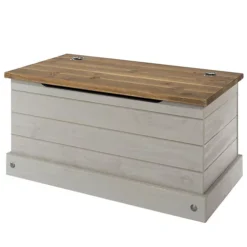 Home Source Corona Solid Pine Storage Ottoman Grey 7 Home Source Corona Solid Pine Storage Ottoman Grey -Furniture Store home source corona solid pine storage ottoman grey5056065427233 03c MP