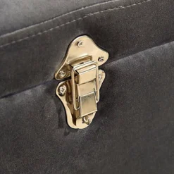 Home Source James Storage Ottoman Chest Grey -Furniture Store home source james storage ottoman chest grey5056065440799 04c MP