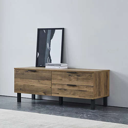 Home Source Newton TV Cabinet Oak 5 Home Source Newton TV Cabinet Oak - Image 3