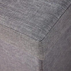 Home Source Sofia Extra Large Rectangular Folding Storage Ottoman Grey -Furniture Store home source sofia extra large rectangular folding storage ottoman grey5056065432893 03c MP