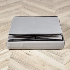 Home Source Sofia Velvet Square Folding Storage Ottoman Grey 9 Home Source Sofia Velvet Square Folding Storage Ottoman Grey -Furniture Store home source sofia velvet square folding storage ottoman grey5056065432763 04c MP