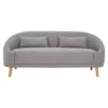 Interiors By Premier Holland Grey Linen Sofa -Furniture Store interiors by premier holland grey linen sofa5018705451176 01c MP
