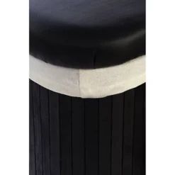 Interiors By Premier Ottoman Black Bamboo Storage Seats -Furniture Store interiors by premier ottoman black bamboo storage seats5018705637013 04c MP