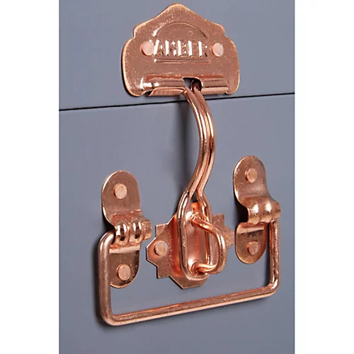 Interiors By Premier Parley Set Of Two Grey Storage Trunks 6 Interiors By Premier Parley Set Of Two Grey Storage Trunks - Image 4