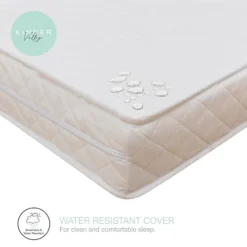 Kinder Valley Premium Pocket Sprung Cot Mattress -Furniture Store kinder valley premium pocket sprung cot mattress5060288411191 04c MP