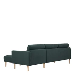 Larvik Chaiselongue Sofa (RH) - Dark Green - Oak Legs 8 Larvik Chaiselongue Sofa (RH) - Dark Green - Oak Legs -Furniture Store larvik chaiselongue sofa rh dark green oak legs5060653081387 03c MP