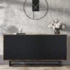 Loft Retro Industrial Sideboard Vintage Oak 160cm TV Unit Cabinet Cupboard