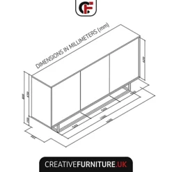Loft Retro Industrial Sideboard Vintage Oak 160cm TV Unit Cabinet Cupboard 8 Loft Retro Industrial Sideboard Vintage Oak 160cm TV Unit Cabinet Cupboard -Furniture Store loft retro industrial sideboard vintage oak 160cm tv unit cabinet cupboard5060970909425 03c MP