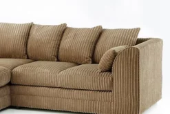 Logan Compact Corner Sofa Jumbo Cord Fabric -Furniture Store logan compact corner sofa jumbo cord fabric5060776007455 04c MP