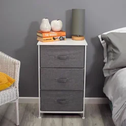 Lotte 3 Drawer Storage Chest In Grey Linen 8 Lotte 3 Drawer Storage Chest In Grey Linen -Furniture Store lotte 3 drawer storage chest in grey linen5056413101495 03c MP