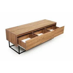 Lupin - TV Unit - Walnut - 140x40x50 Cm -Furniture Store lupin tv unit walnut 140x40x50 cm8682081562015 04c MP