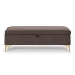 Luxurious Chocolate Deco Blanket Box 9 Luxurious Chocolate Deco Blanket Box -Furniture Store luxurious chocolate deco blanket box0650728029250 04c MP