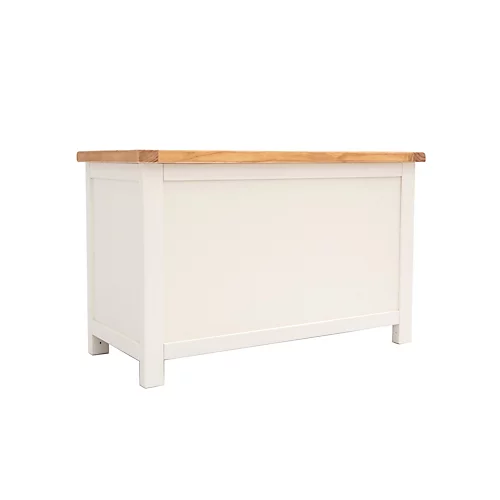 Maggiori Off White Blanket Box Ottoman 4 Maggiori Off White Blanket Box Ottoman - Image 2