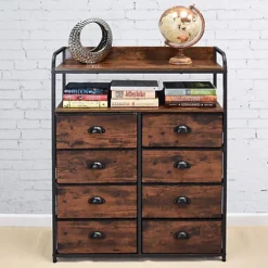 Maya Industrial 8 Drawer Storage Chest