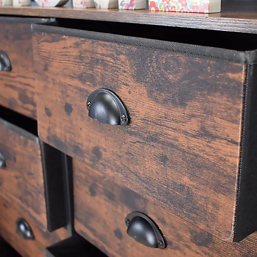 Maya Industrial 8 Drawer Storage Chest 5 Maya Industrial 8 Drawer Storage Chest - Image 3