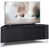MDA Designs CORVUS Corner-Friendly Black Cabinet With BeamThru Glass Doors For Flat Screen TVs Up To 50" -Furniture Store mda designs corvus corner friendly black cabinet with beamthru glass doors for flat screen tvs up to 50 5060459201064 01c MP
