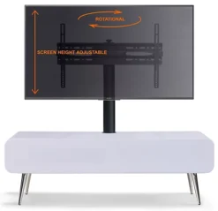 MDA Designs Mira 1200 Hybrid White BeamThru Remote Friendly Up To 60" Flat Screen TV Cabinet With Mounting Bracket -Furniture Store mda designs mira 1200 hybrid white beamthru remote friendly up to 60 flat screen tv cabinet with mounting bracket5048789985144 03c MP