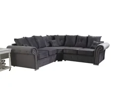 Mellows Plush Velvet Cream Corner Sofa Scatterback 2c2 9 Mellows Plush Velvet Cream Corner Sofa Scatterback 2c2 -Furniture Store mellows plush velvet cream corner sofa scatterback 2c25059368598266 04c MP