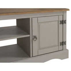 Mercers Furniture Corona Grey Wax 2 Door Media Unit -Furniture Store mercers furniture corona grey wax 2 door media unit5060335867919 03c MP