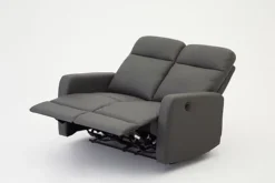 Mitchell Sofa Set 2 Seater Electric Recliner Grey PU Faux Leather Sofa -Furniture Store mitchell sofa set 2 seater electric recliner grey pu faux leather sofa5056546212105 04c MP