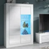 Modern Sideboard Display Cabinet Cupboard TV Stand Living Room High Gloss Doors - White -Furniture Store modern sideboard display cabinet cupboard tv stand living room high gloss doors white5060970900989 01c MP