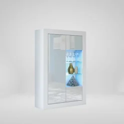 Modern Sideboard Display Cabinet Cupboard TV Stand Living Room High Gloss Doors - White -Furniture Store modern sideboard display cabinet cupboard tv stand living room high gloss doors white5060970900989 03c MP