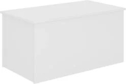 Nevada Storage Blanket Box Ottoman In White Gloss Finish -Furniture Store nevada storage blanket box ottoman in white gloss finish5056065619294 03c MP