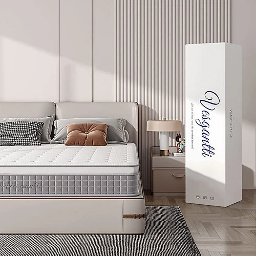 Nova Fashion Hybrid Mattress 9.6 Inch Euro(Box) Top Mattress With Breathable Foam And Individual Wrapped Spring 6 Nova Fashion Hybrid Mattress 9.6 Inch Euro(Box) Top Mattress With Breathable Foam And Individual Wrapped Spring - Image 4