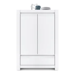 Novi 2 Door 1 Drawer Cabinet In Alpine White 8 Novi 2 Door 1 Drawer Cabinet In Alpine White -Furniture Store novi 2 door 1 drawer cabinet in alpine white5900355114436 03c MP