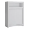 Novi 2 Door Cabinet In Alpine White 1 Novi 2 Door Cabinet In Alpine White -Furniture Store novi 2 door cabinet in alpine white5900355114429 01c MP