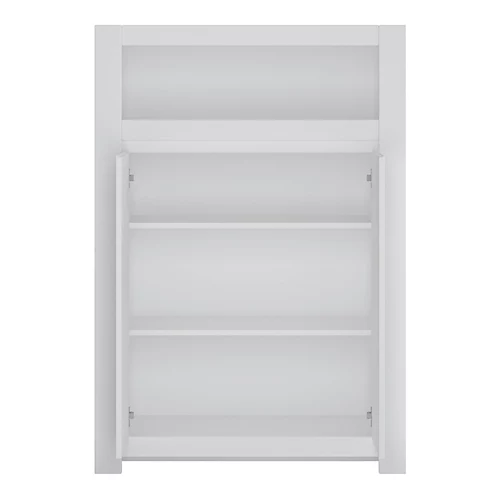 Novi 2 Door Cabinet In Alpine White 4 Novi 2 Door Cabinet In Alpine White - Image 2