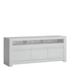 Novi 3 Door TV Cabinet In Alpine White -Furniture Store novi 3 door tv cabinet in alpine white5900355116416 01c MP