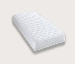 OHS Luxury Memory Foam Spring Quilted Mattress, White - Small Single