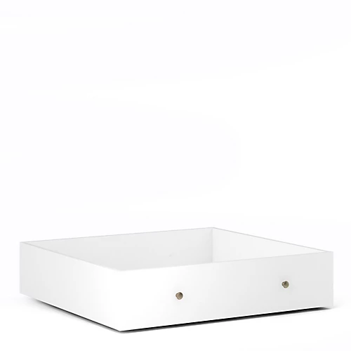 Paris Underbed Storage Drawer For Single Bed In White 3 Paris Underbed Storage Drawer For Single Bed In White
