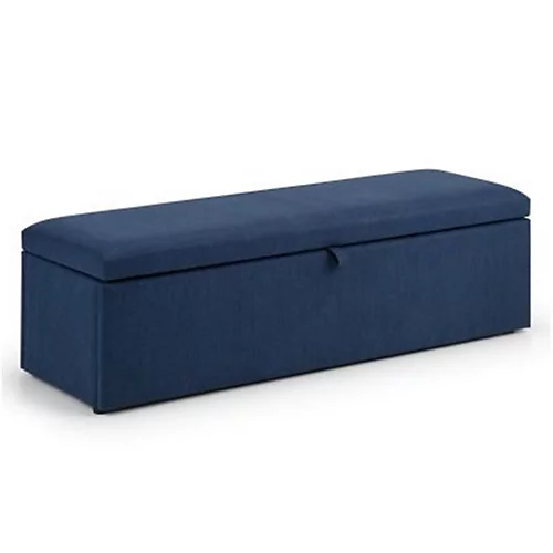 Premium Ocean Blue Fabric Blanket Box 5 Premium Ocean Blue Fabric Blanket Box - Image 3