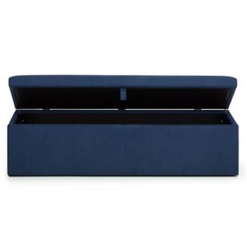 Premium Ocean Blue Fabric Blanket Box 6 Premium Ocean Blue Fabric Blanket Box - Image 4