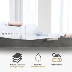 Reve Cobalt Platinum Hybrid Latex Gel-Flex Mattress 8 Reve Cobalt Platinum Hybrid Latex Gel-Flex Mattress -Furniture Store reve cobalt platinum hybrid latex gel flex mattress0731093681455 03c MP