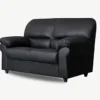 Saga 2 Seater Coventry Leather Sofa In Black -Furniture Store saga 2 seater coventry leather sofa in black5060776007530 01c MP