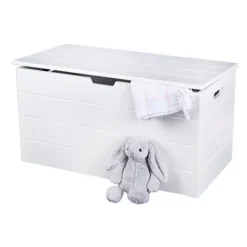 Seaton White Wooden Storage Chest, Blanket Box, Trunk, Ottoman, Toy Box -Furniture Store seaton white wooden storage chest blanket box trunk ottoman toy box5060291001044 04c MP