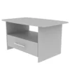 Sherwood Grey 1 Drawer Coffee Table (H)495mm (W)40mm -Furniture Store sherwood grey 1 drawer coffee table h 495mm w 40mm5056071032162 01c bq