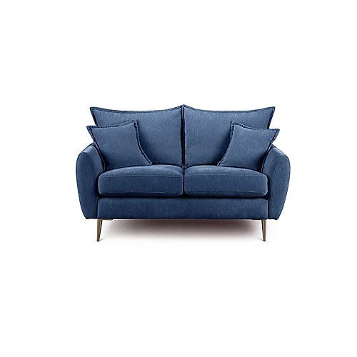 Sofas Express Bayside Navy Blue Side Cushion Manhattan Sofa 2-Seater 4 Sofas Express Bayside Navy Blue Side Cushion Manhattan Sofa 2-Seater - Image 2