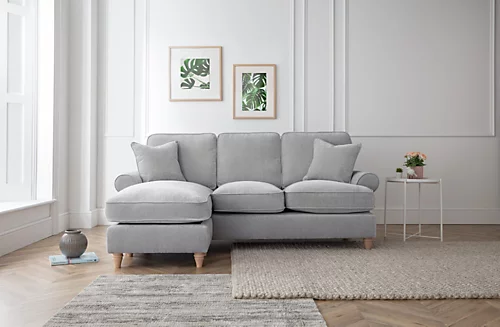 Sofas Express Mumbles Ice White Left Hand Chaise Scroll Manhattan Sofa 3 Sofas Express Mumbles Ice White Left Hand Chaise Scroll Manhattan Sofa