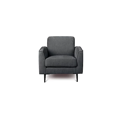 Sofas Express Vista Charcoal Grey Piped Edge Manhattan Arm Chair 4 Sofas Express Vista Charcoal Grey Piped Edge Manhattan Arm Chair - Image 2