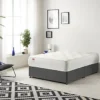 Somnior Tweed Charcoal Memory Foam Divan Bed With Mattress - Double -Furniture Store somnior tweed charcoal memory foam divan bed with mattress double5395254418806 01c MP