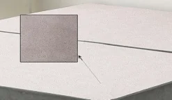 Somnior Tweed Grey Memory Foam Divan Bed With Mattress - Double -Furniture Store somnior tweed grey memory foam divan bed with mattress double5395254416826 04c MP