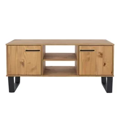Texas Pine 2 Door Flat Screen TV Unit