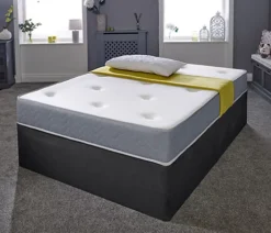 The Galaxy Modern Memory Fibre Spring Mattress Single