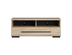TV Cabinet Unit Entertainment Media Stand 1 Drawer 100cm Sonoma Oak Effect Fever -Furniture Store tv cabinet unit entertainment media stand 1 drawer 100cm sonoma oak effect fever0664918345501 03c MP
