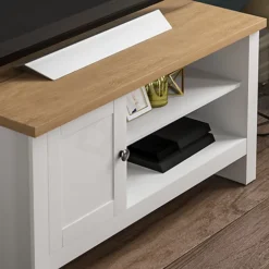 Vida Designs Arlington 1 Door TV Unit, White 8 Vida Designs Arlington 1 Door TV Unit, White -Furniture Store vida designs arlington 1 door tv unit white5056562000243 03c MP